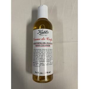 KIEHL'S Creme de Corps Smoothing Oil to Foam Body Cleanser 8.4 fl oz 250 ml NEW